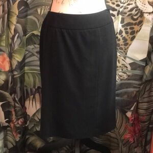KENNETH COLE REACTION SIDE ZIP LITTLE BLACK SKIRT SIZE 6